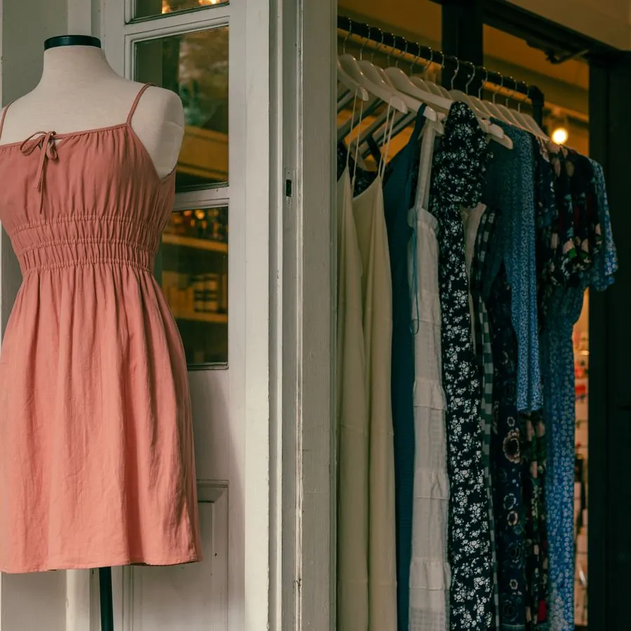 Vestido de verano rosa