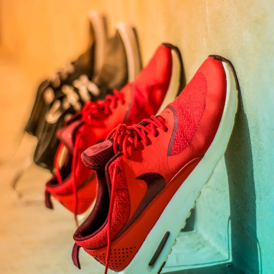 Zapatillas urbanas rojas